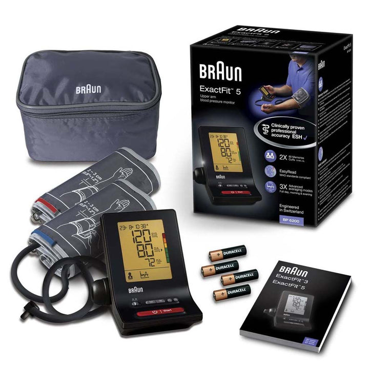 Braun BP-6200 Exactfit 5 Upper Arm BP Monitor - Easy Pharmacy LLC