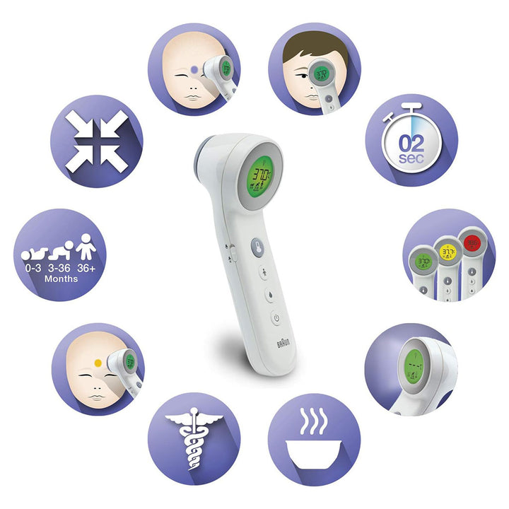 Braun BNT400 3-in-1 No Touch Thermometer - Easy Pharmacy LLC