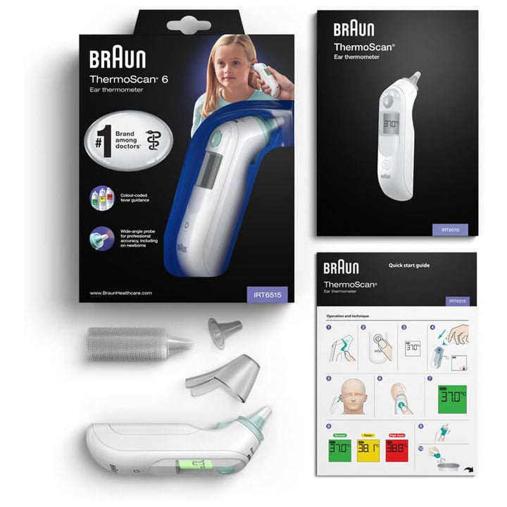 Braun Infrared Ear ThermoScan 6 IRT 6515 - Easy Pharmacy LLC