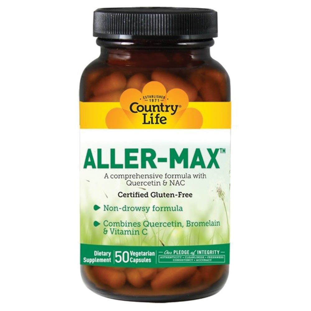 Country Life Allermax V-Capsules 50's + AF Pulse Oximeter - Easy Pharmacy LLC