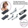 Beurer Beauty Style Pro HT 60 Multifunction Styler With Ceramic Coated Heating Plate And 7 Attachments