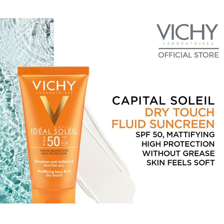 Vichy Ideal Soleil Dry Touch Fluid 1+1 Promo Pack - Easy Pharmacy LLC