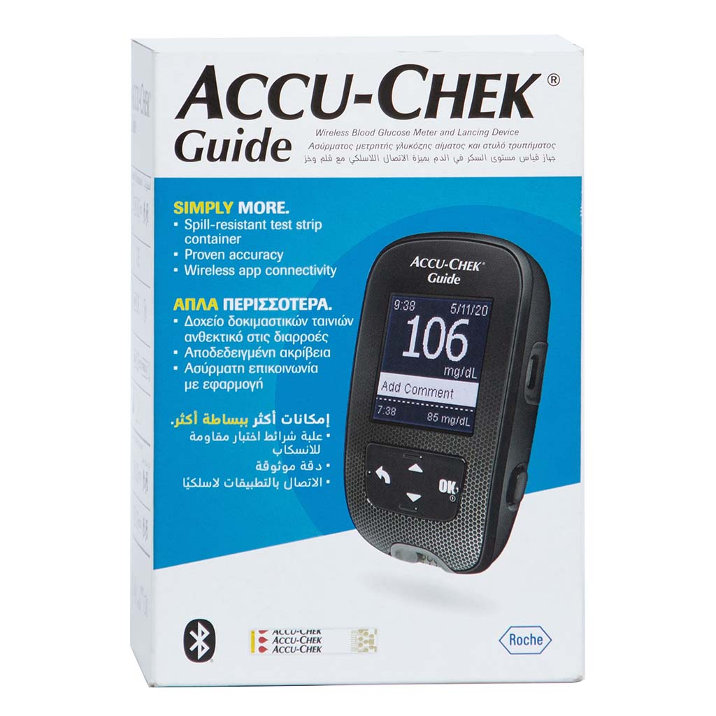 Accu-Chek Guide Wireless Blood Glucose Monitoring System - Easy Pharmacy LLC