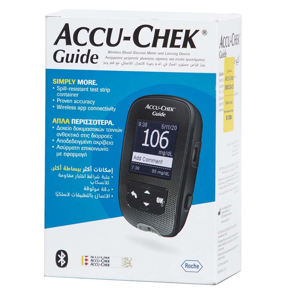 Accu-Chek Guide Wireless Blood Glucose Monitoring System - Easy Pharmacy LLC