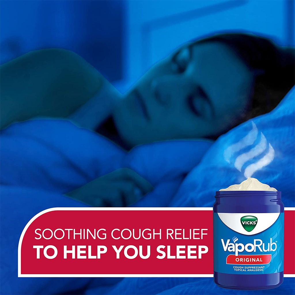 Vicks VapoRub Decongestant Ointment For Cold Relief 100g - Easy Pharmacy LLC