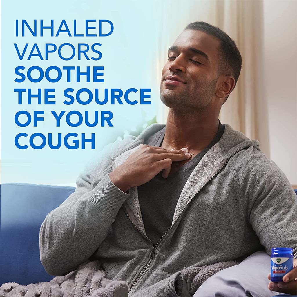 Vicks VapoRub Decongestant Ointment For Cold Relief 100g - Easy Pharmacy LLC