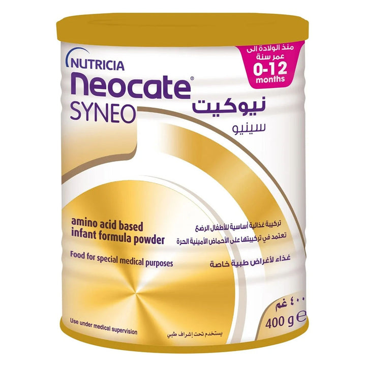 Nutricia Neocate Syneo Amino Acid Based Infant Milk Formula For 0 To 12 Months 400g - Easy Pharmacy LLC