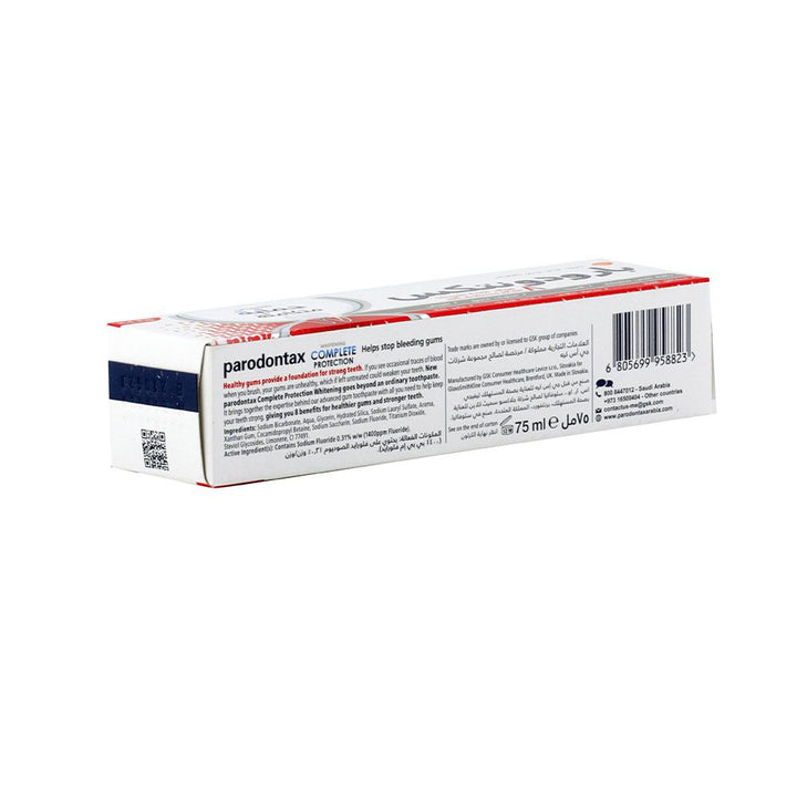 Parodontax Complete Protection Whitening Toothpaste 75 mL - Easy Pharmacy LLC