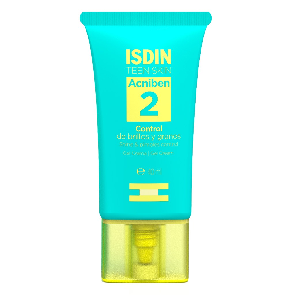 Isdin Teen Skin Acniben Shine And Pimples Control Gel Cream 40 mL - Easy Pharmacy LLC
