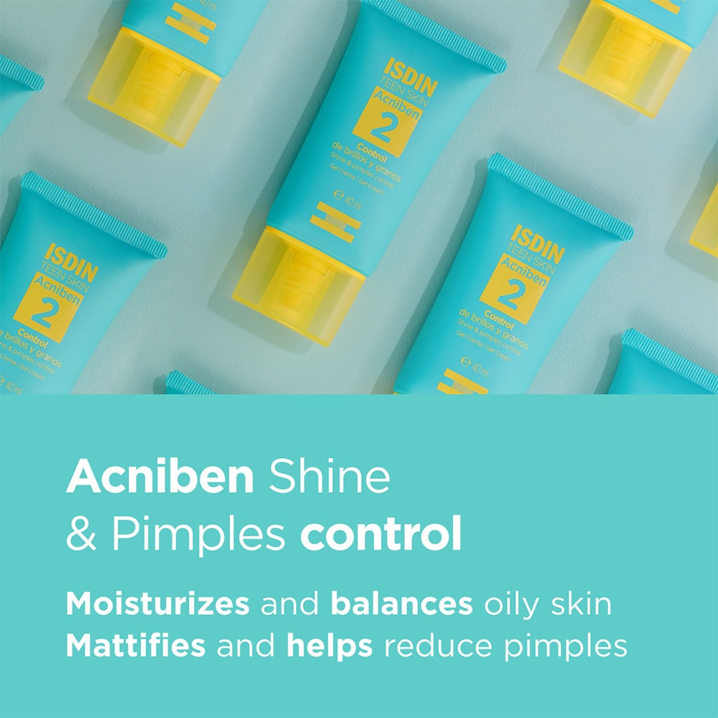 Isdin Teen Skin Acniben Shine And Pimples Control Gel Cream 40 mL - Easy Pharmacy LLC