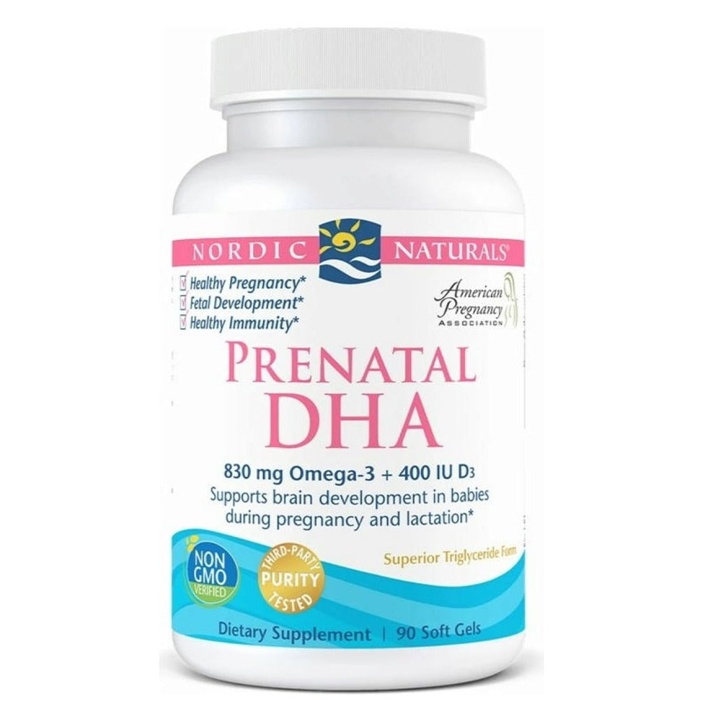 Nordic Naturals Prenatal DHA Omega 3 with Vit D3 Softgel 90's - Easy Pharmacy LLC