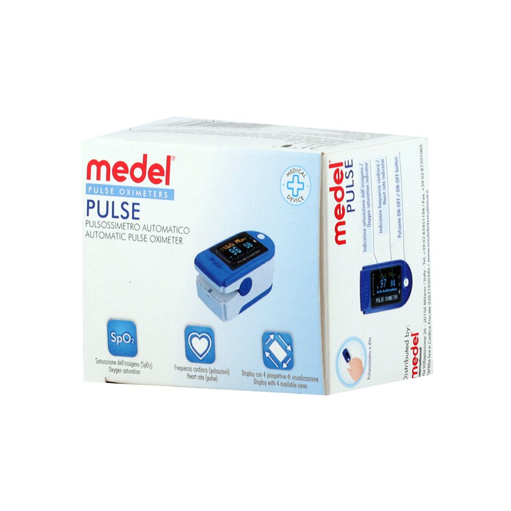 Medel Fingertip Pulse Oximeter CMS50D - Easy Pharmacy LLC