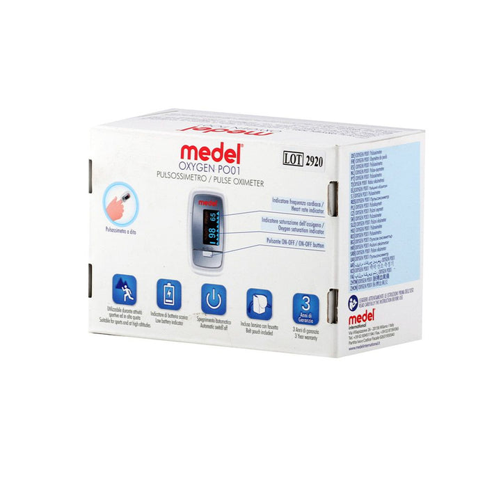 Medel Oxygen PO01 Fingertip Pulse Oximeter - Easy Pharmacy LLC