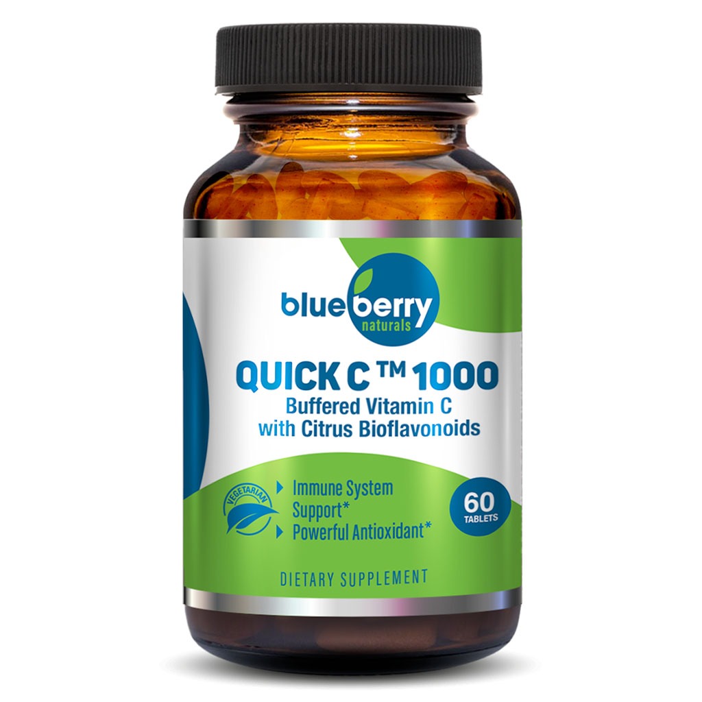 Blueberry Naturals Chelated Zinc 50mg Tab 100's + Buffered Quick C 1000mg Tab 60's + Echinacea 400mg Cap 100's - Easy Pharmacy LLC