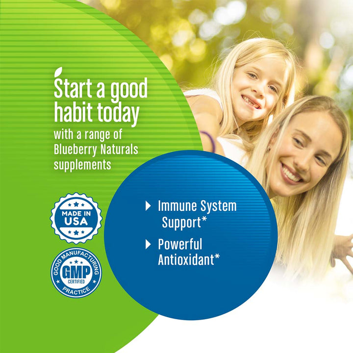 Blueberry Naturals Chelated Zinc 50mg Tab 100's + Buffered Quick C 1000mg Tab 60's + Echinacea 400mg Cap 100's - Easy Pharmacy LLC