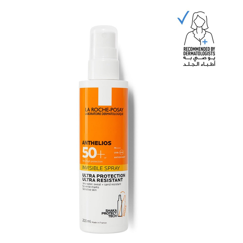 La Roche-Posay Anthelios SPF50+ Invisible Sunscreen Body Spray 200ml - Easy Pharmacy LLC