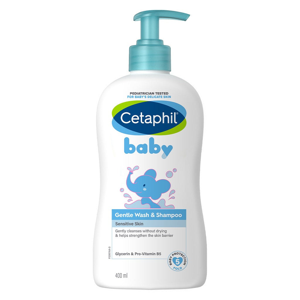 Cetaphil Baby Gentle Wash and Shampoo Pump 400 mL - Easy Pharmacy LLC