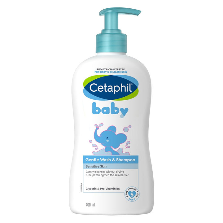 Cetaphil Baby Gentle Wash and Shampoo Pump 400 mL - Easy Pharmacy LLC