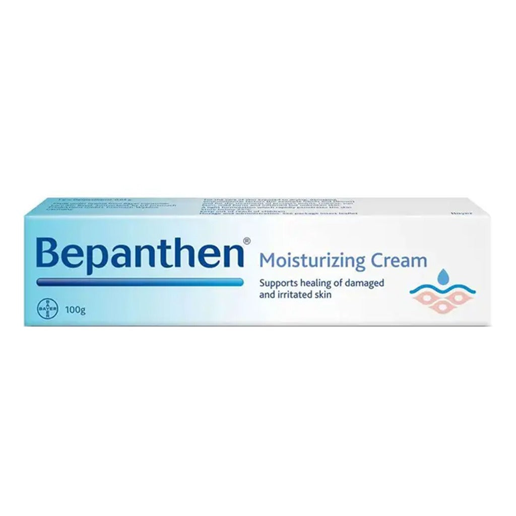 Bepanthen Moisturizing Cream For Dry, Damaged & Irritated Skin 100g - Easy Pharmacy LLC