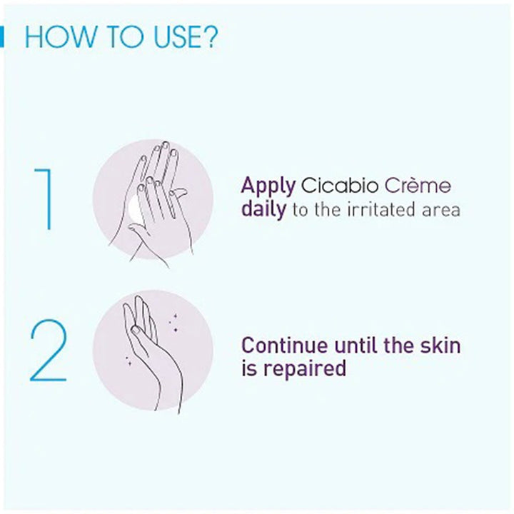 Bioderma Cicabio Soothing Repair Cream For Irritated And Damaged Skin 100ml - Easy Pharmacy LLC