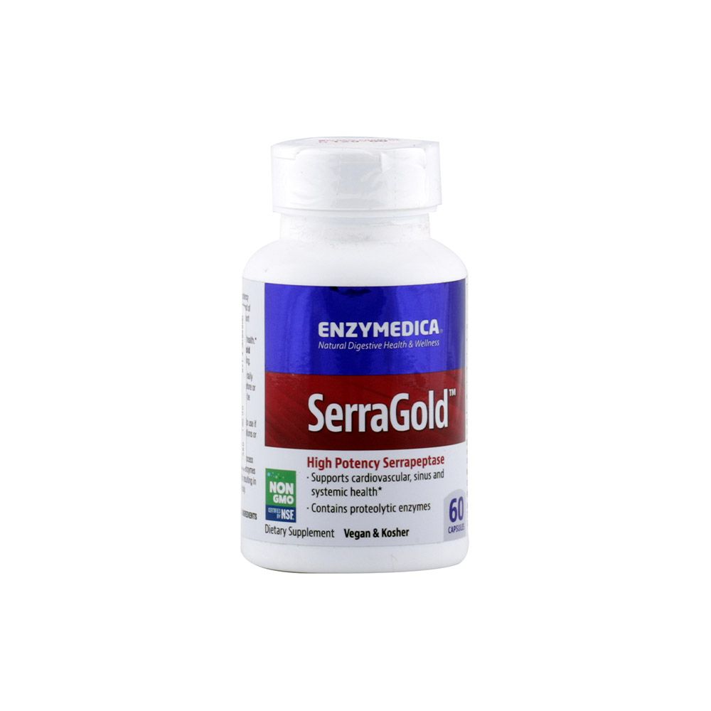 Enzymedica SerraGold Capsules 60's - Easy Pharmacy LLC