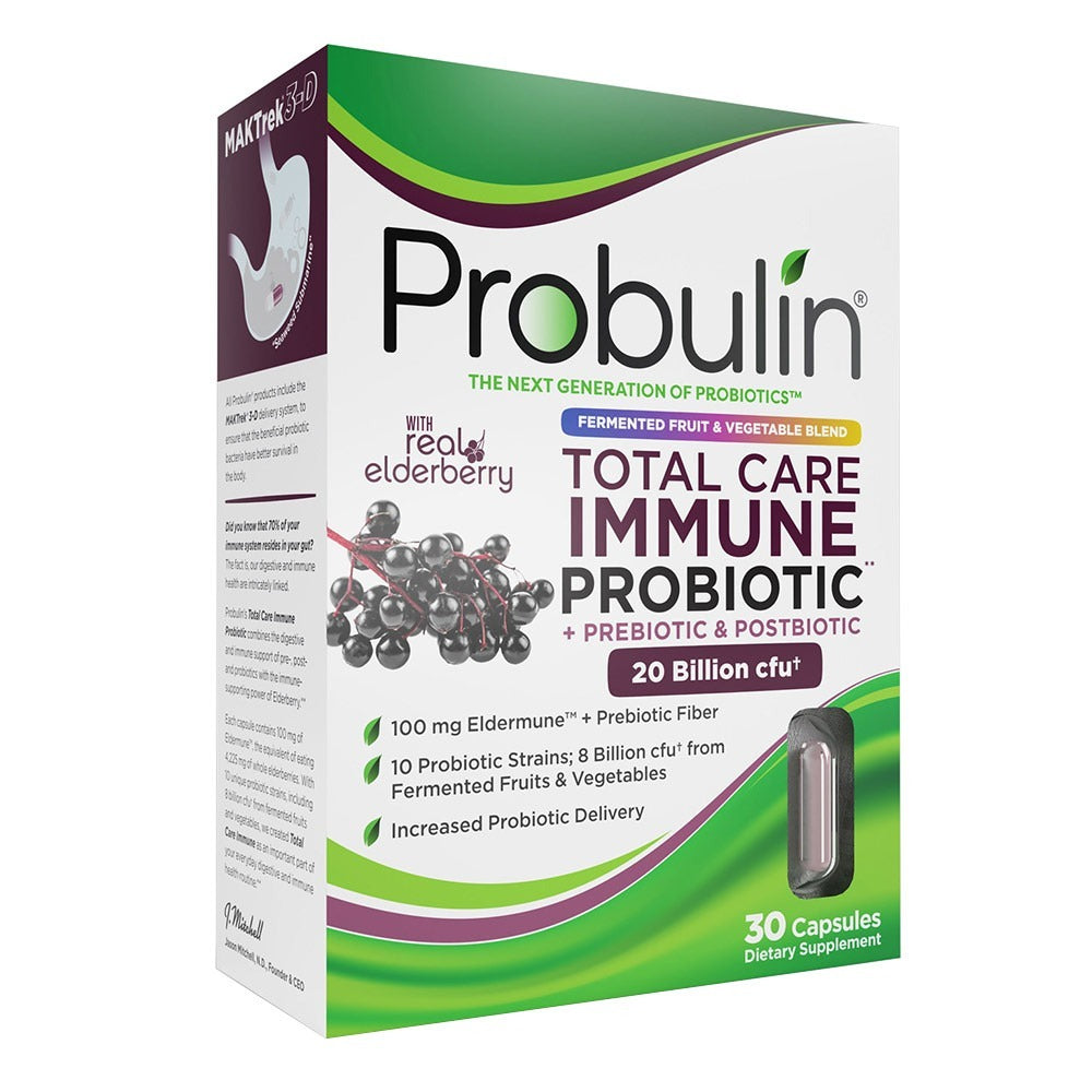 Probulin Total Care Immune Probiotic Capsules For Digestive Support, Pack of 30's - Easy Pharmacy LLC