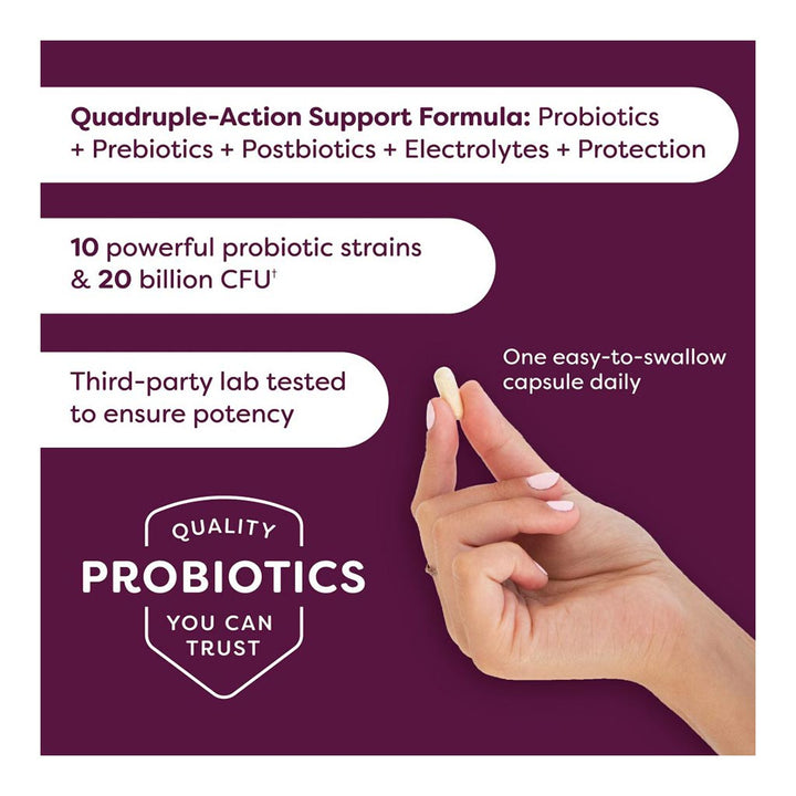 Probulin Total Care Immune Probiotic Capsules For Digestive Support, Pack of 30's - Easy Pharmacy LLC