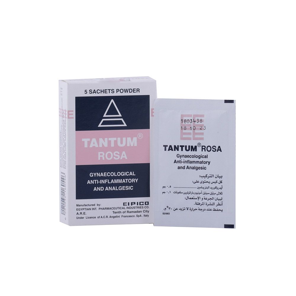 Tantum Rosa Powder Sachet 10g 5's - Easy Pharmacy LLC
