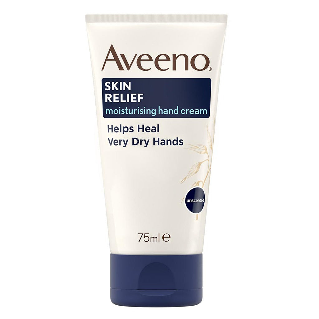 Aveeno Skin Relief Moisturising Hand Cream For Very dry hands 75 mL - Easy Pharmacy LLC