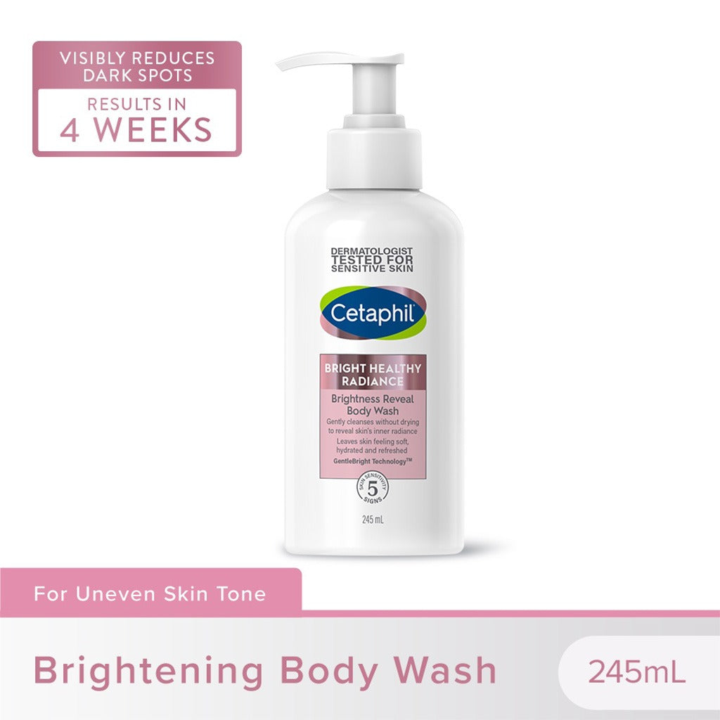 Cetaphil Bright Healthy Radiance Brightness Reveal Body Wash 245 mL - Easy Pharmacy LLC