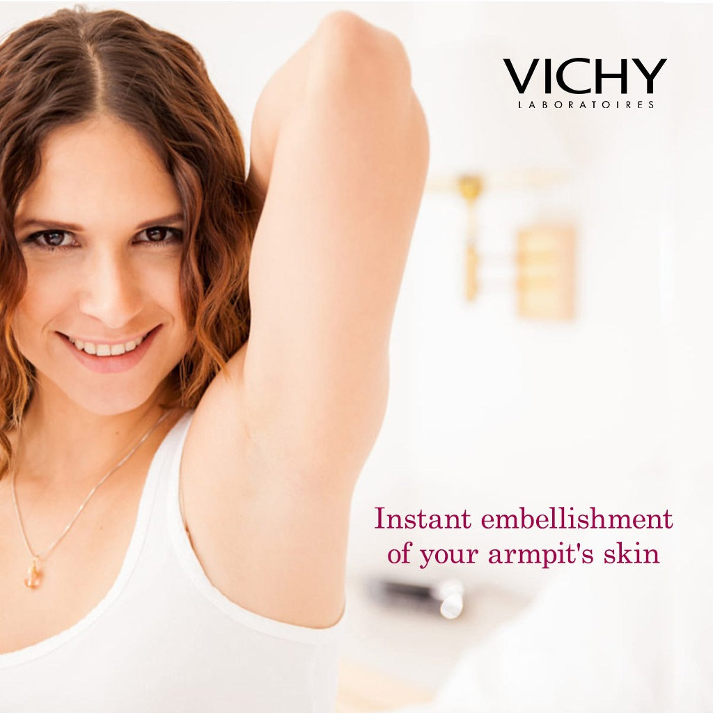 Vichy 48 Hours Anti Perspirant Beauty Deodorant Roll-On For Women 50ml, Buy 1 Get 50% Off On 2nd Piece, Promo Pack - Easy Pharmacy LLC