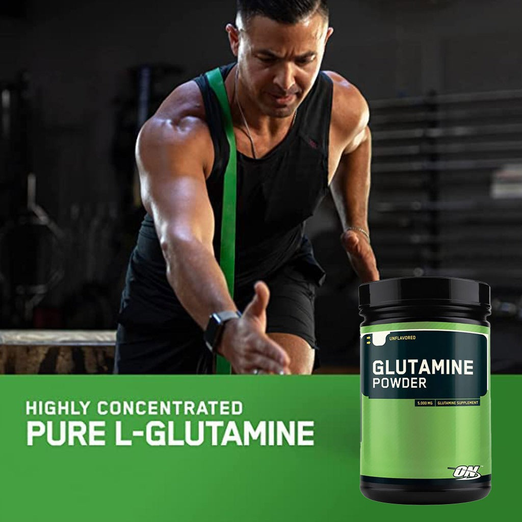 Optimum Nutrition Glutamine Powder Unflavored 1000g - Easy Pharmacy LLC