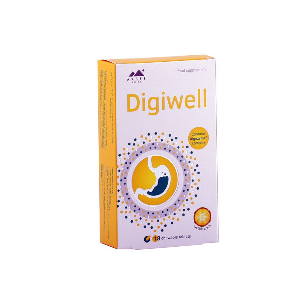 Digiwell Chewable Tablets 18's - Easy Pharmacy LLC