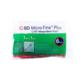 BD Micro-Fine Insulin 1 ml Syringe 0.25 mm (31g) x 6 mm 100's