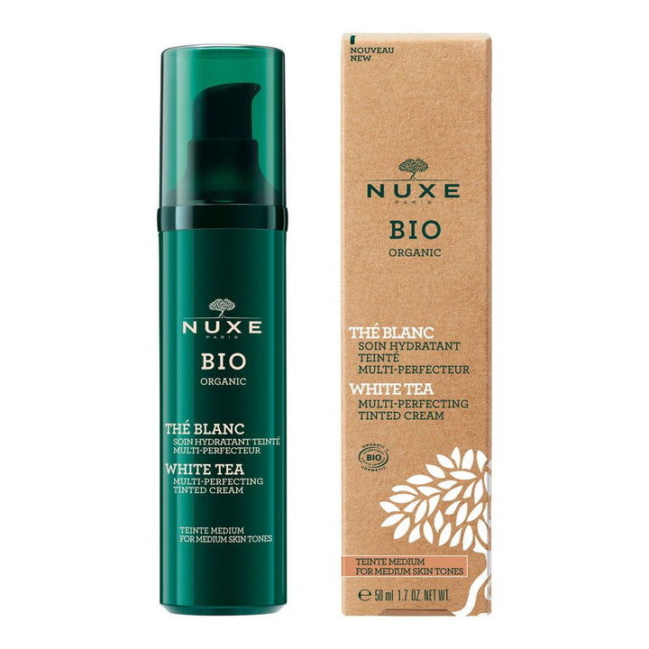 Nuxe Bio Organic White Tea Multi-Perfecting Medium Tinted Cream 50 mL - Easy Pharmacy LLC