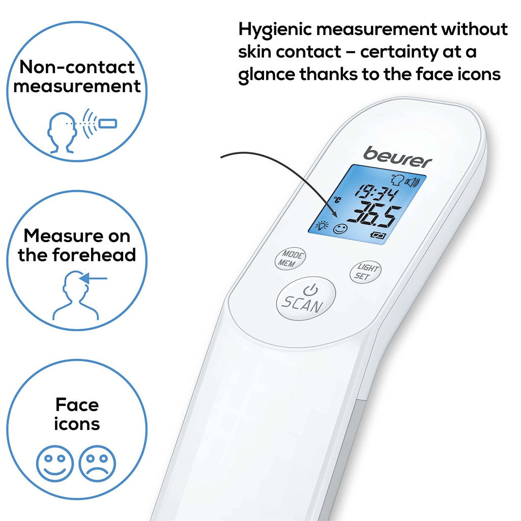Beurer Non-Contact Thermometer FT85 - Easy Pharmacy LLC