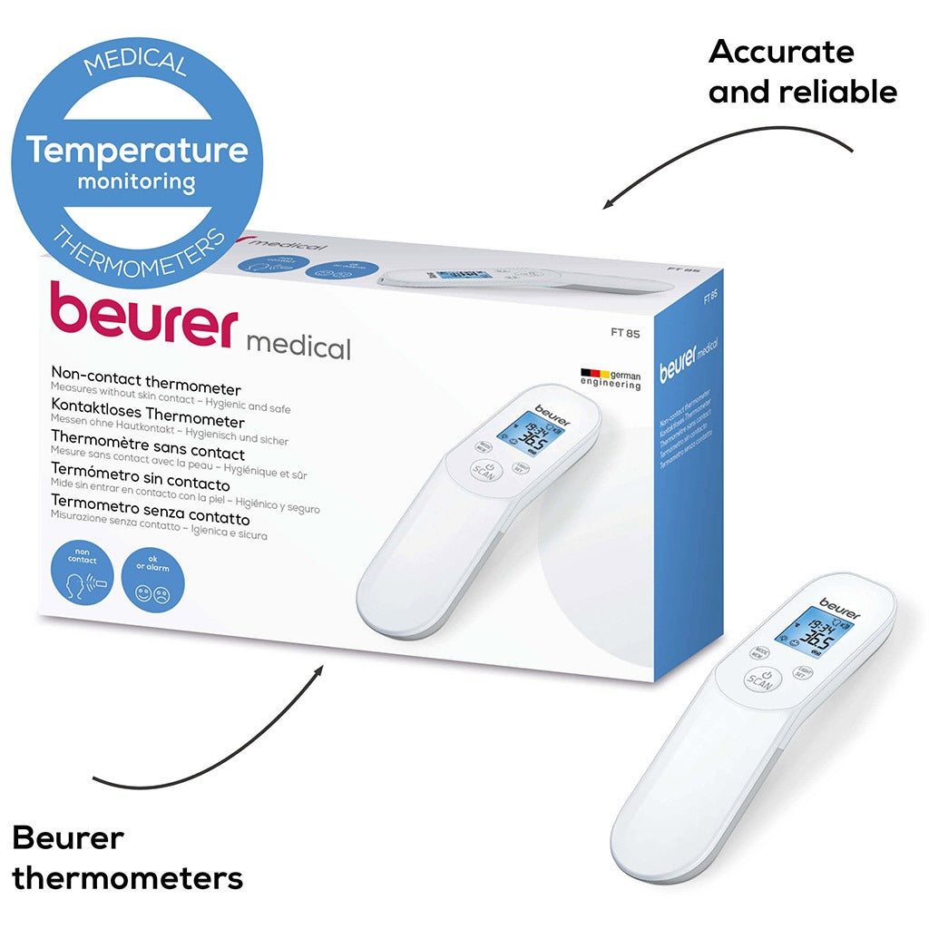 Beurer Non-Contact Thermometer FT85 - Easy Pharmacy LLC