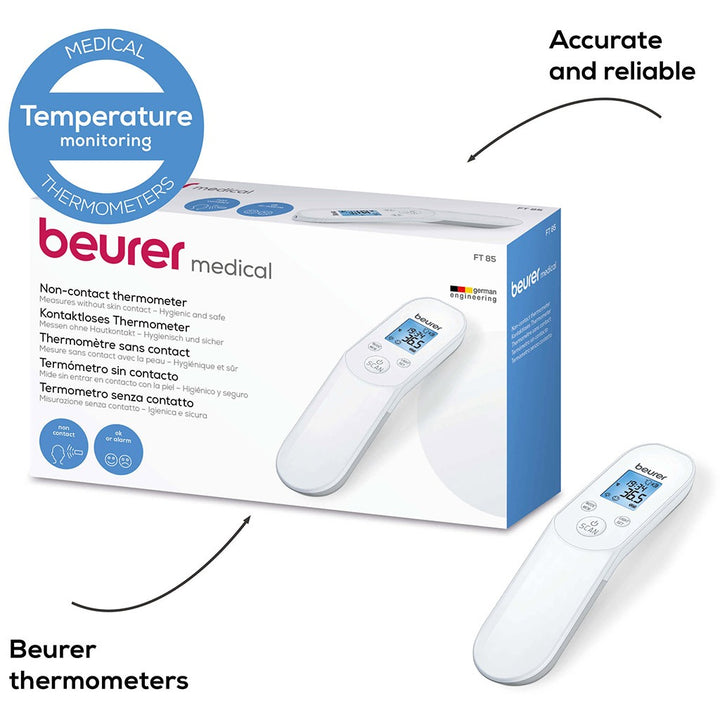 Beurer Non-Contact Thermometer FT85 - Easy Pharmacy LLC