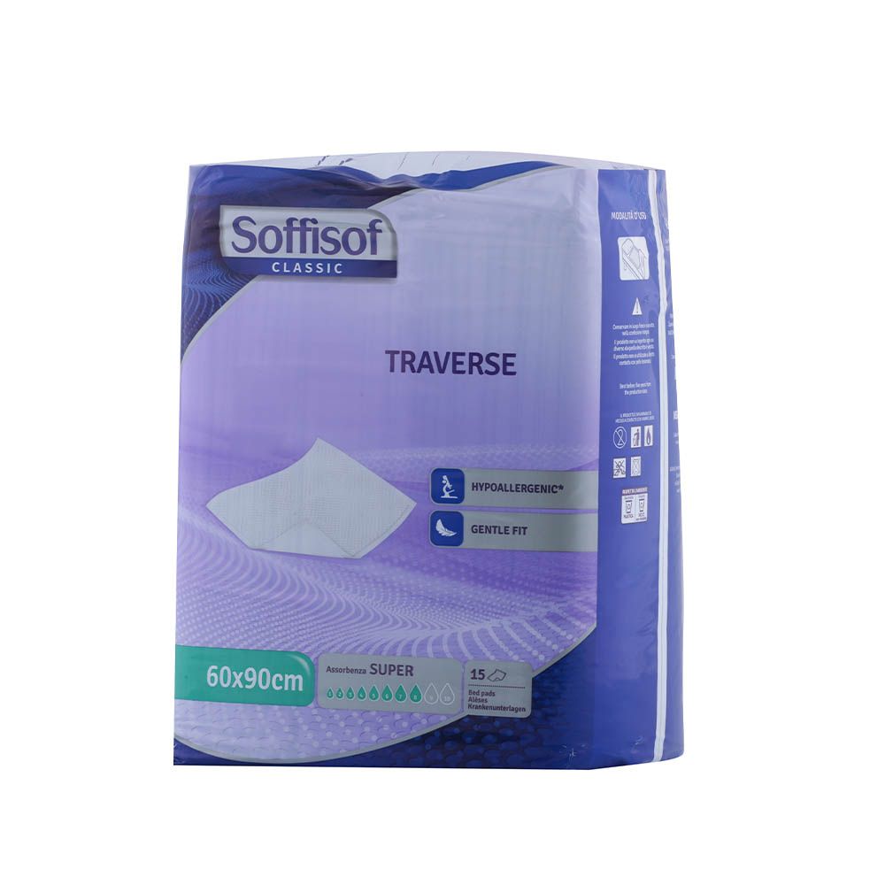 Soffisof Idealite Traverse Bed Pads 60x90cm 15's - Easy Pharmacy LLC