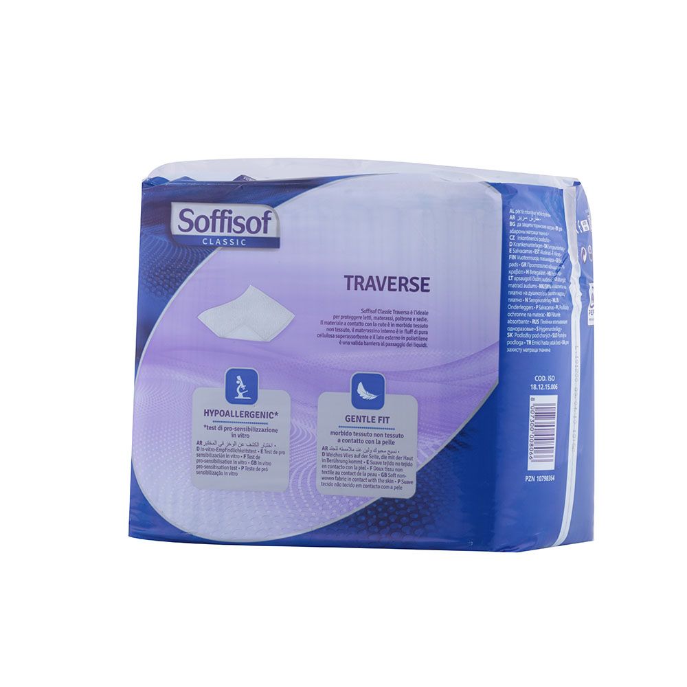Soffisof Classic Traverse Bed Pads 60 x 60cm 15's - Easy Pharmacy LLC