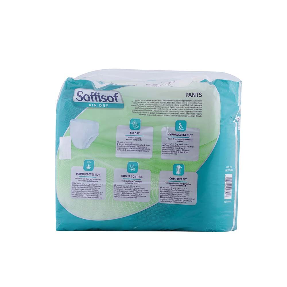 Soffisof Air Dry Pants Adult Diaper 110-150cm Large 14's - Easy Pharmacy LLC