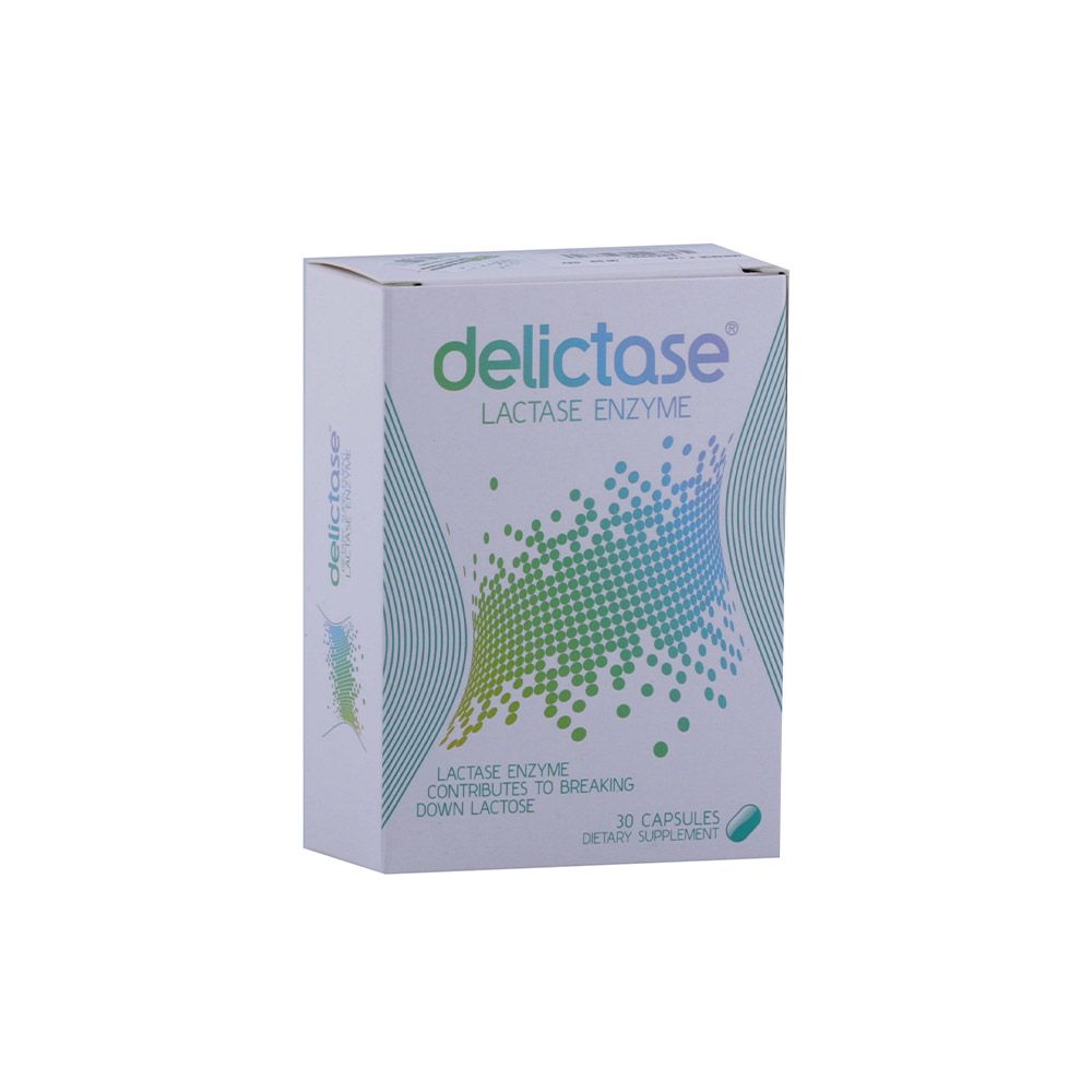 Delictase Lactase Enzyme Capsules 30's - Easy Pharmacy LLC