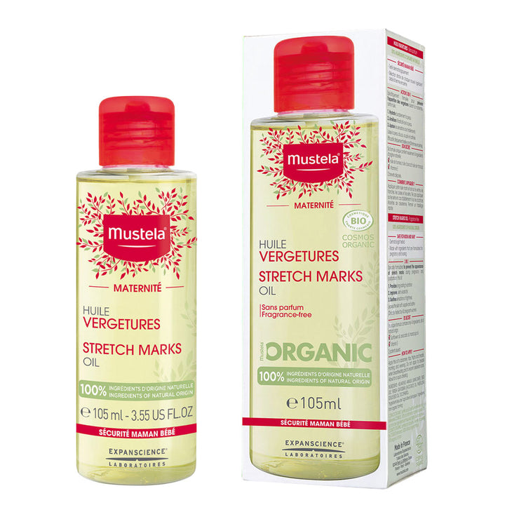 Mustela Maternite Stretch Marks Oil For Maternity Stretch Marks Prevention, Fragrance-Free 105ml - Easy Pharmacy LLC