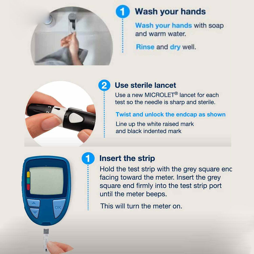 Ascensia Contour Care Blood Glucose Monitoring System - Easy Pharmacy LLC