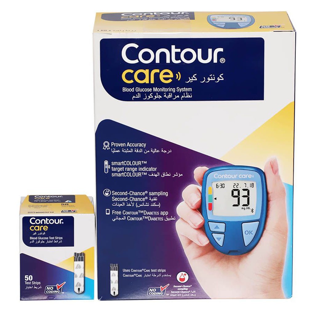 Ascensia Contour Care Blood Glucose Monitor + Strips PROMO PACK - Easy Pharmacy LLC
