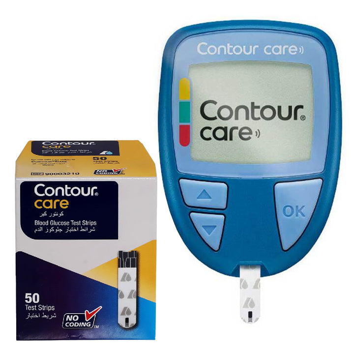 Ascensia Contour Care Blood Glucose Monitor + Strips PROMO PACK - Easy Pharmacy LLC