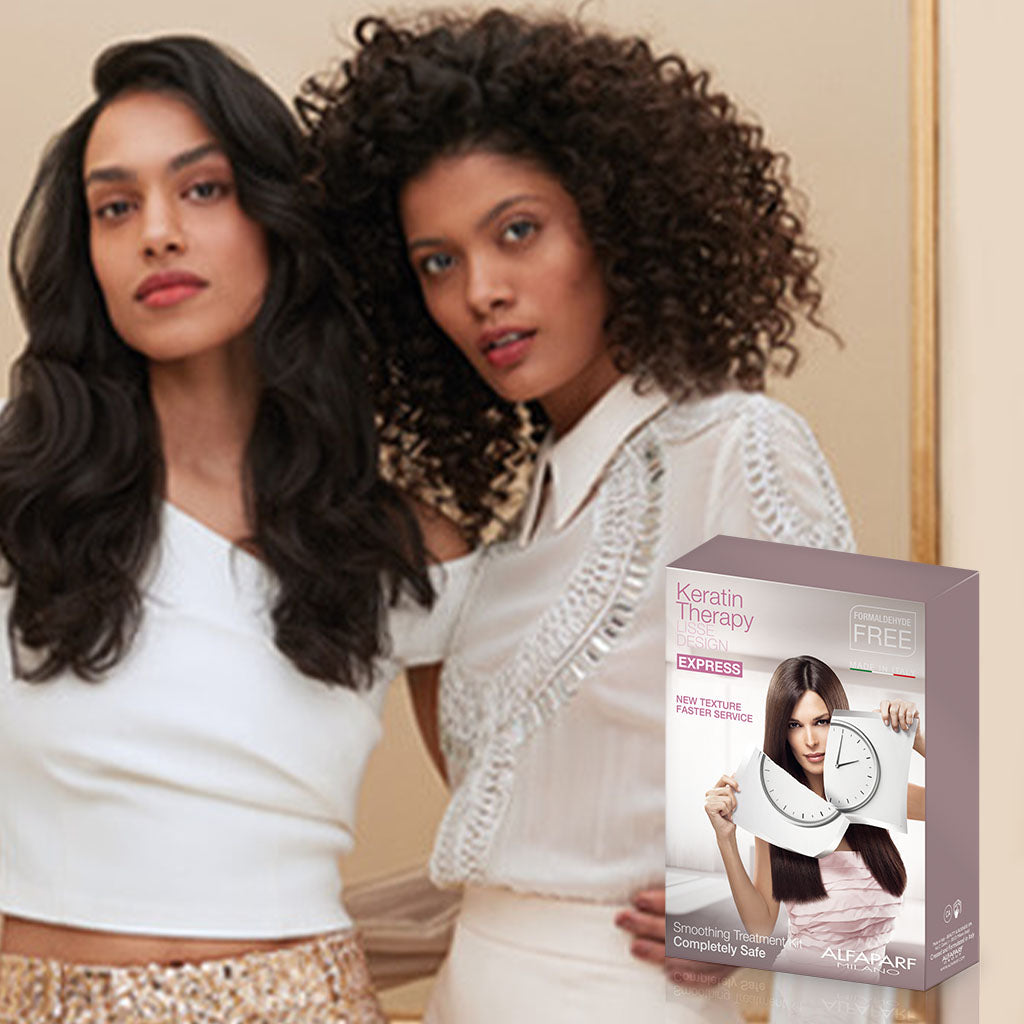 Alfaparf Keratin Therapy Lisse Design Express Hair Smoothing Kit For Smooth & Defined Hair - Easy Pharmacy LLC