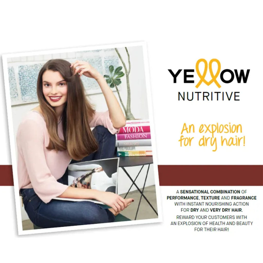 Alfaparf Yellow Nutritive Nourishing Leave-In Conditioner With Argan Oil & Coconut Oil For Dry Hair 250ml - Easy Pharmacy LLC