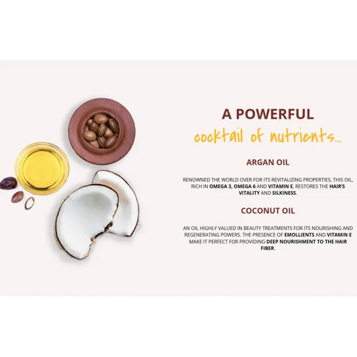 Alfaparf Yellow Nutritive Argan & Coconut Hair Nourishing Mask For Dry Hair 500ml - Easy Pharmacy LLC