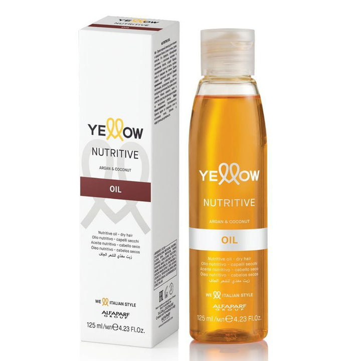 Alfaparf Yellow Nutritive Argan and Coconut Oil For Dry Hair 125ml - Easy Pharmacy LLC